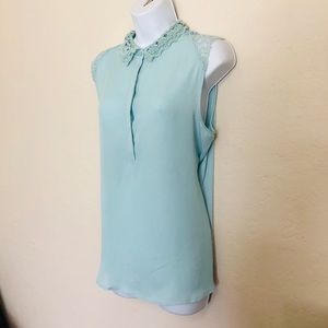 Lauren Conrad Turquoise blouse